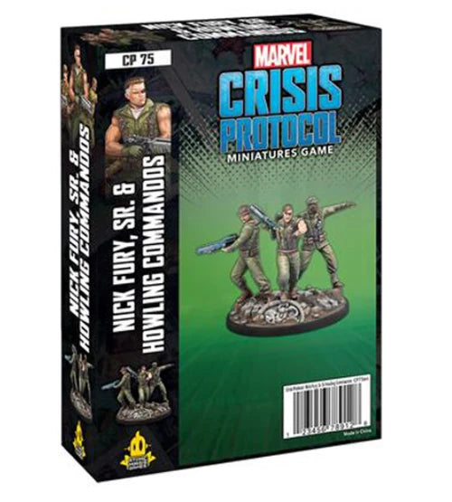 Marvel Crisis Protocol: Nick Fury and Howling Commandos