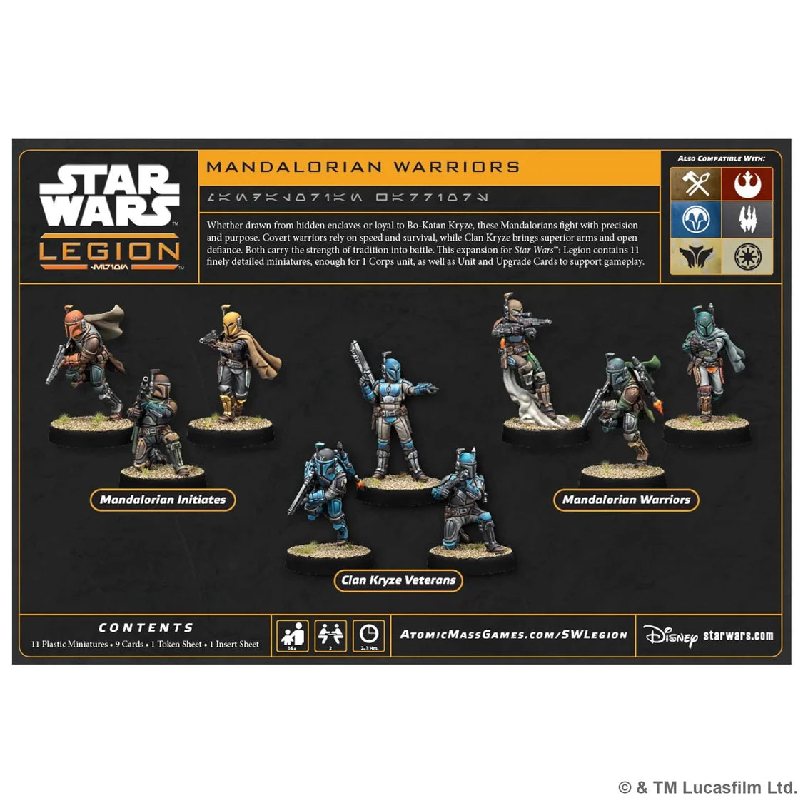 Star Wars Legion Mandalorian Warriors