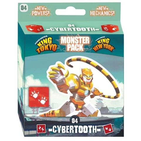 King of Tokyo Cybertooth Monster Pack