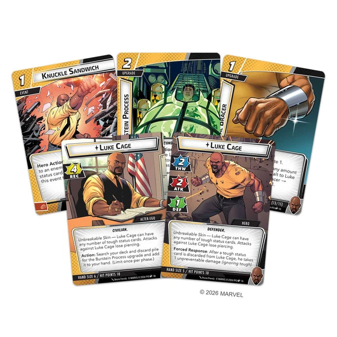 Marvel Champions The Card Game Luke Cage Hero Pack
