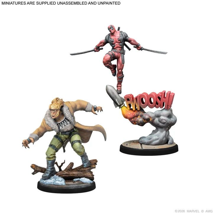 Marvel Crisis Protocol Weapon X Affiliation Pack