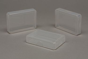 Narrow plastic box