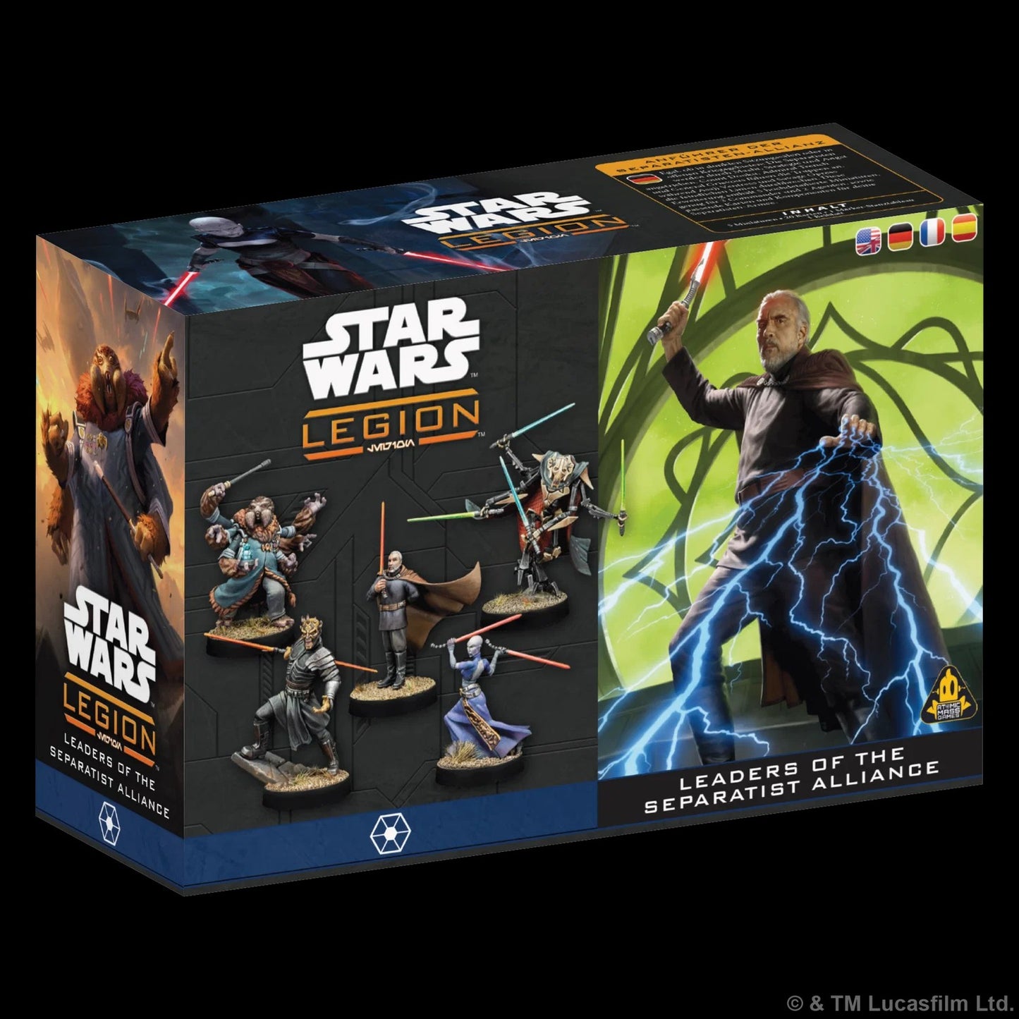 Star Wars Legion Leaders of the Separatist Alliance