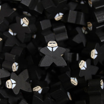 Secret Agent Character megameeples