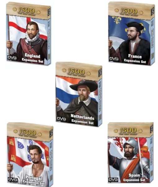All 5 1500: The New World expansions