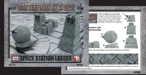 Battlefield in a Box Space Station Lasers