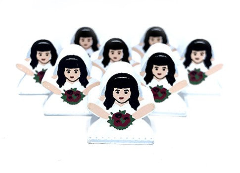 Bride #1 (light skin, dark hair) Character megameeple