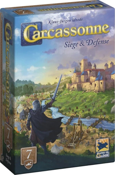 Carcassonne 3,1 Siege and Defense expansion 7