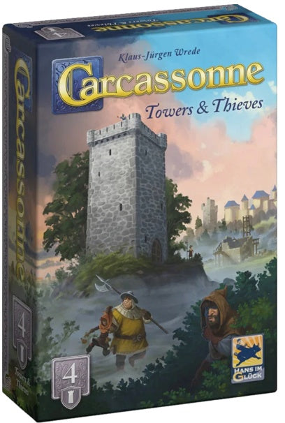 Carcassonne 3,1 Towers and Thieves expansion 4