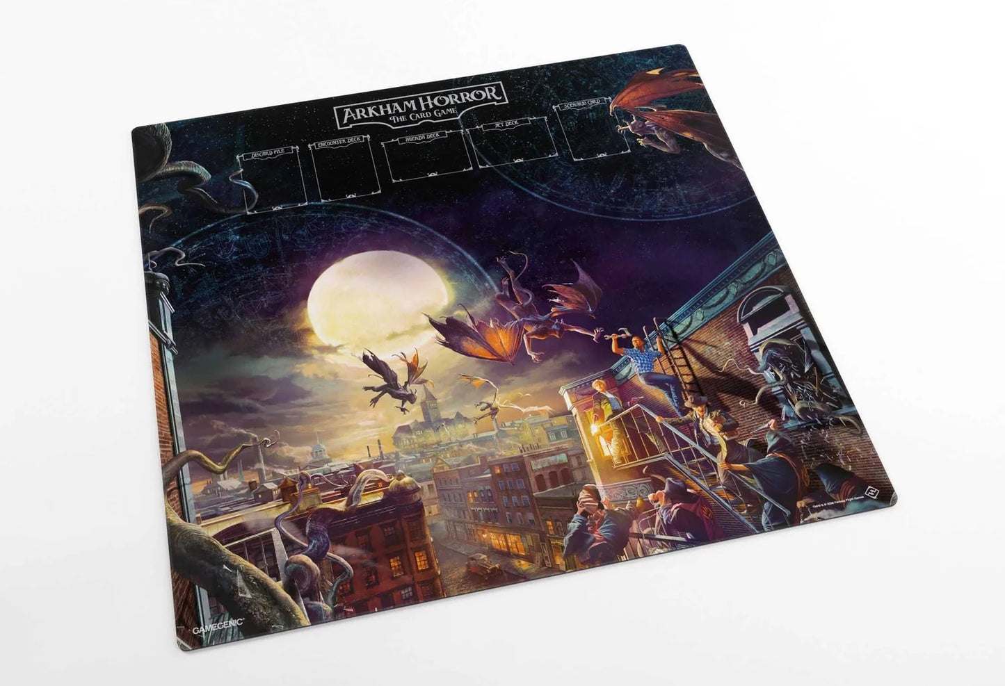 Gamegenic Arkham Horror Center Game Mat 70x70cm