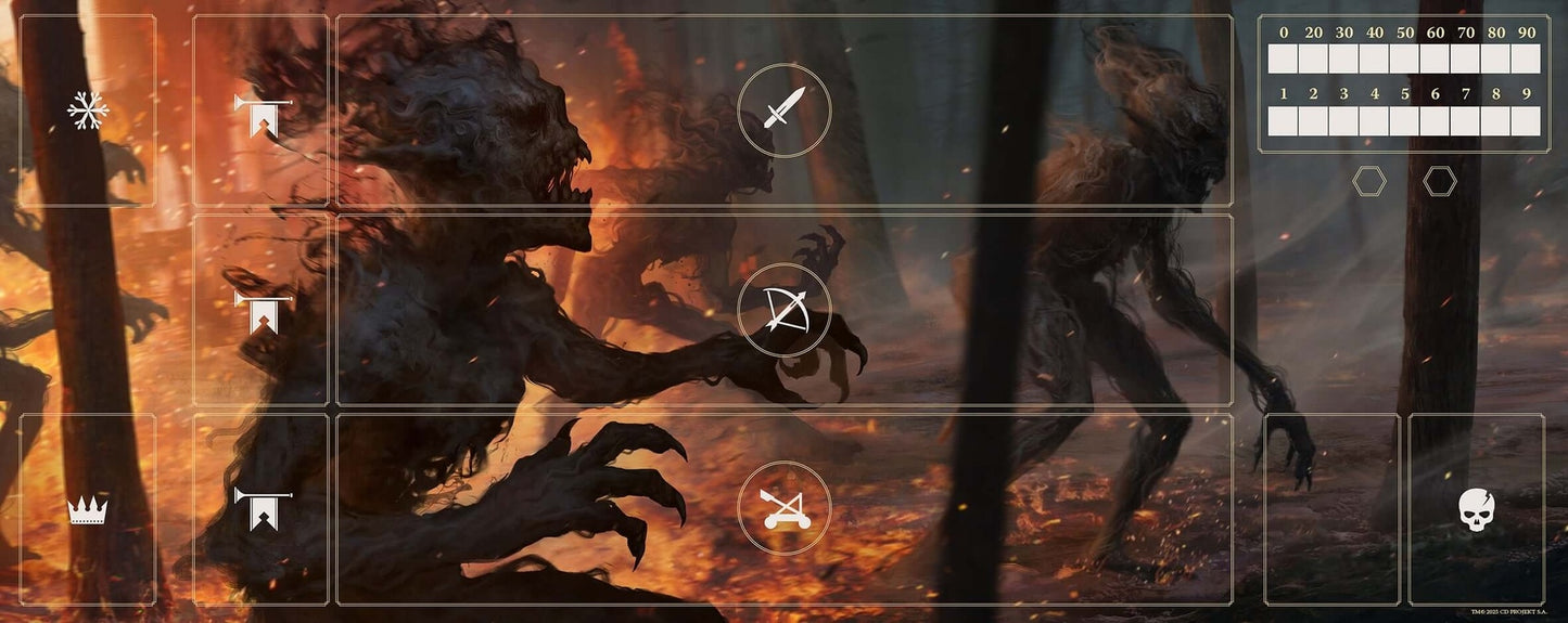 Gwent Monster Faction Neoprene Mat