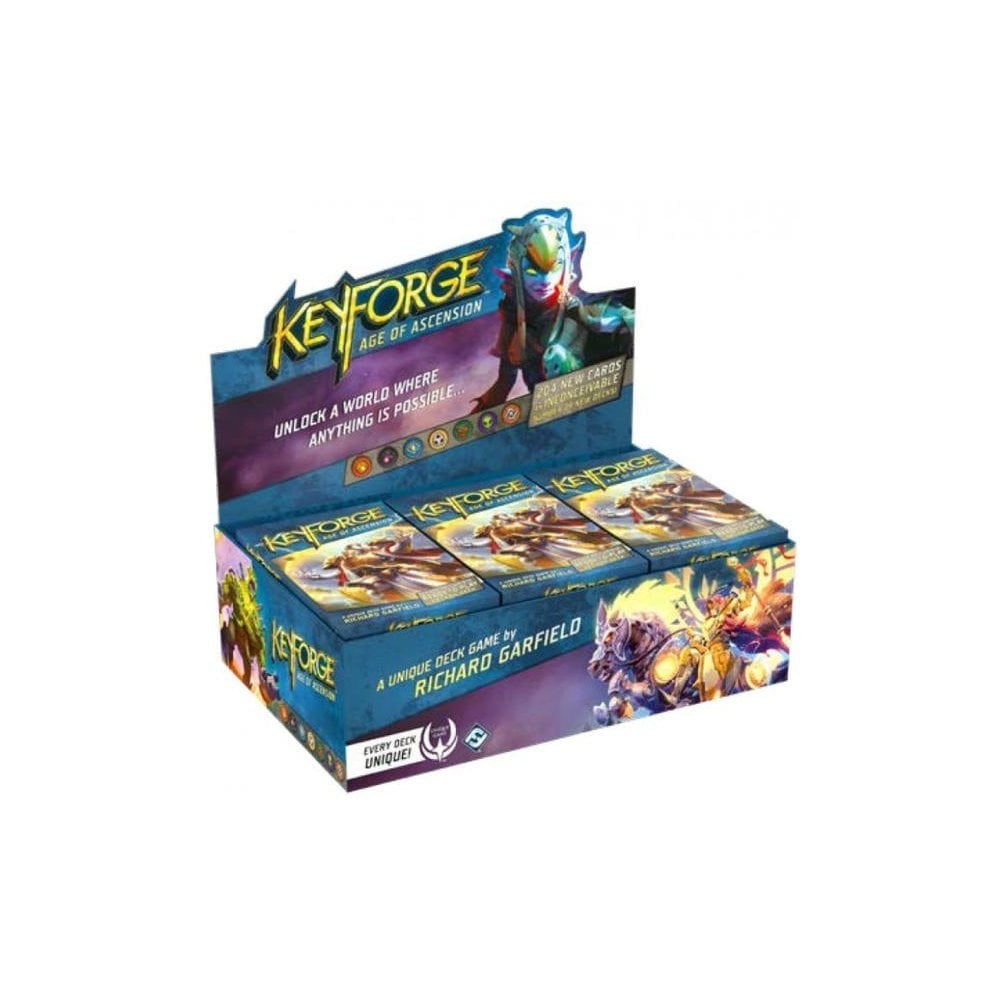 KeyForge: Age of Ascension Deck Display Box (12 Decks)