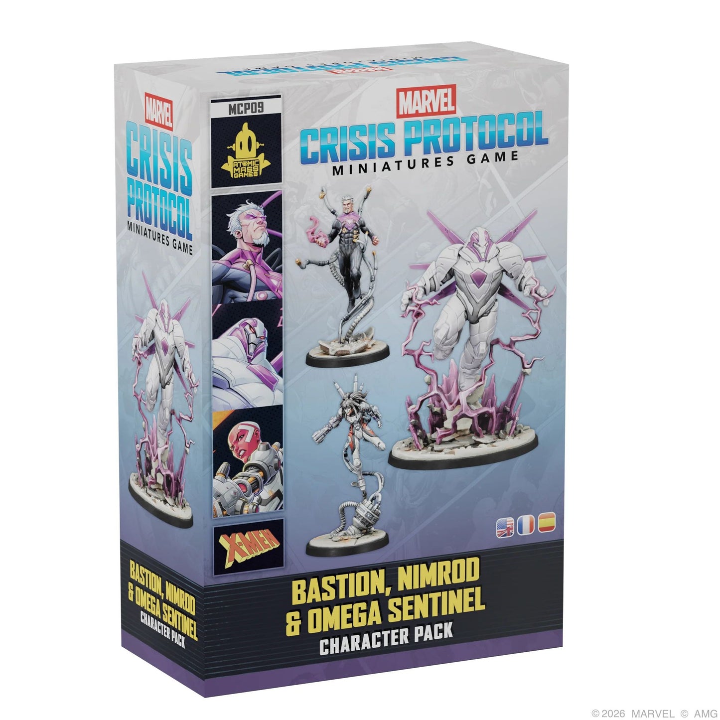 Marvel Crisis Protocol Bastion, Nimrod & Omega Sentinel Character Pack