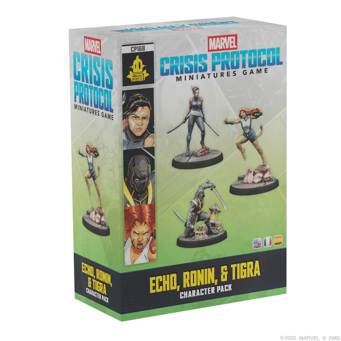 Marvel Crisis Protocol Echo, Ronin and Tigra character Pack