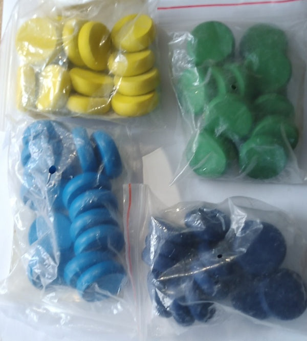 Dark Blue Standard Crokinole discs