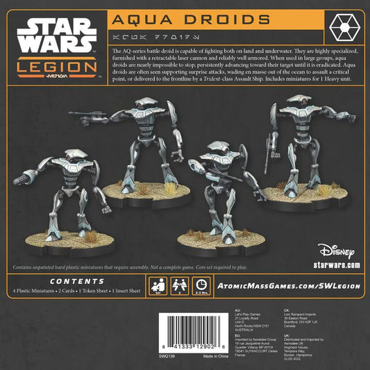 Star Wars Legion Aqua Droids Expansion