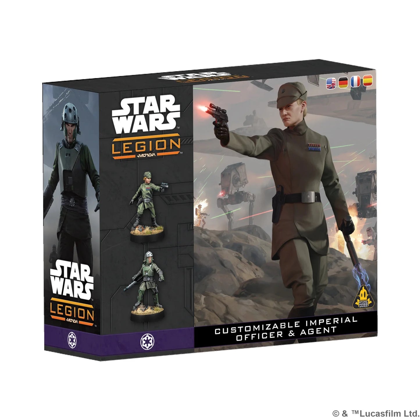 Star Wars Legion Customisable Imperial Officer and Agent