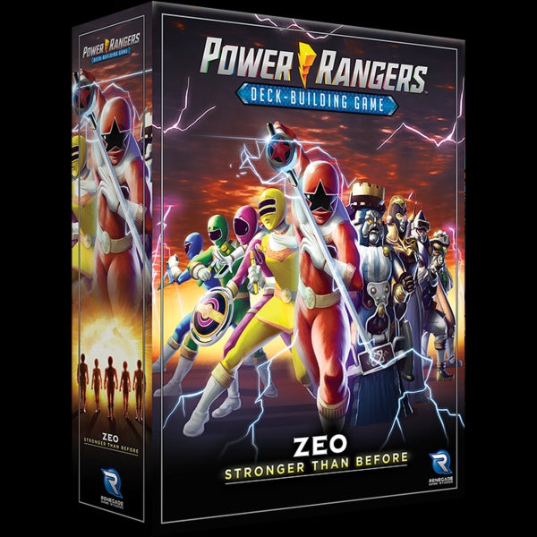 Stronger Than Before Zeo Power Rangers Deck Building Game