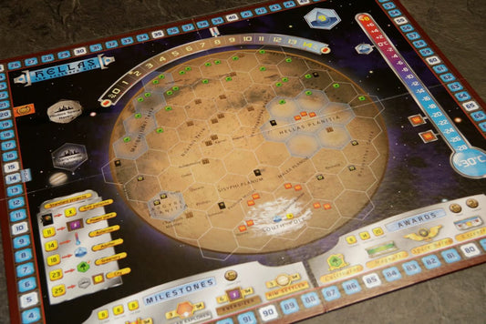 Terraforming Mars Hellas and Elysium Expansion