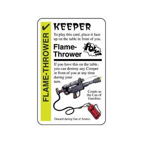The Flamethrower for Zombie Fluxx