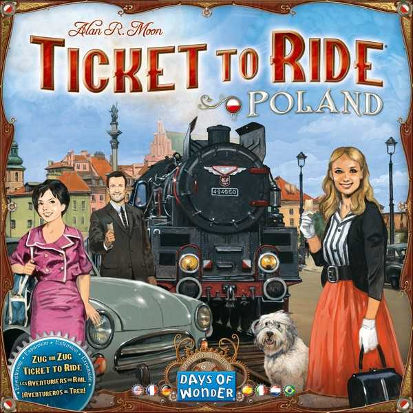 Ticket to Ride Poland Map Collection 6.5