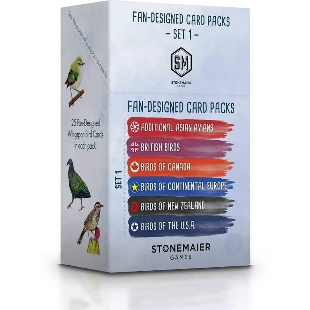 Wingspan Fan Designed Pack: Set 1 Display