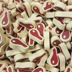 Wooden Food Tokens