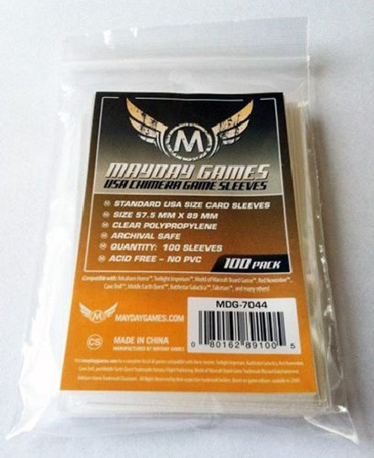 57.5 x 89 card sleeves Standard USA Chimera (57.5x89mm) they ensure unrivalled clarity of the covers TSTNM 57,5x89 mm 50pcs Thick