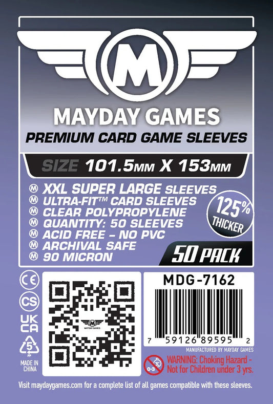mayday premium game card sleeves 63.5 x 88mm 50 Clear Standard Eaten By Zombies 200 Mayday Games Standard Board