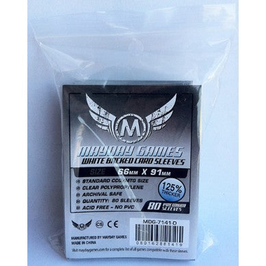80 Mayday Games Ultimate MTG/Pro Card Sleeves Grey-backed and Textured 63.5mm x 88mm