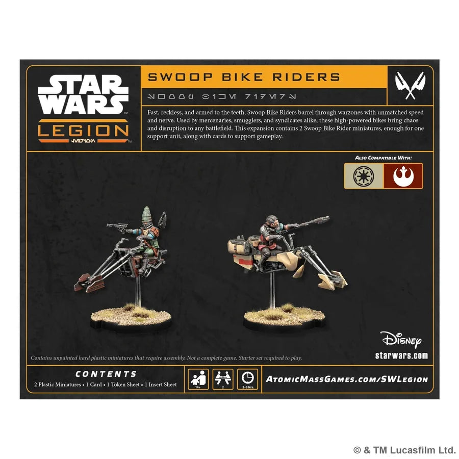 Star Wars Legion Swoop Biker Riders