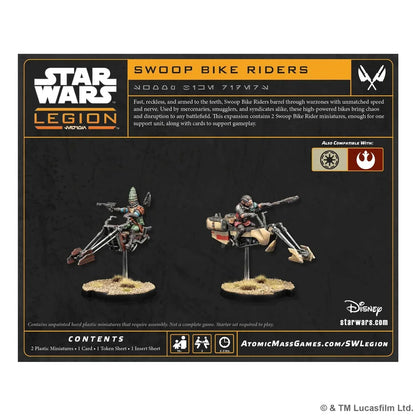 Star Wars Legion Swoop Biker Riders