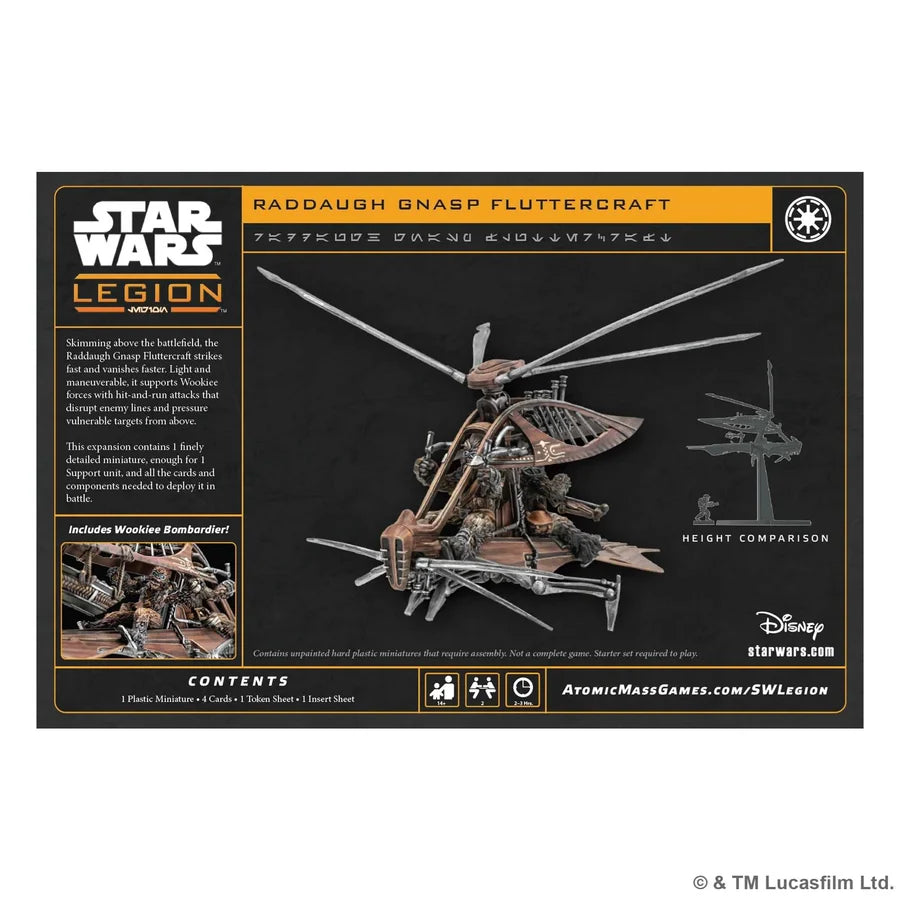 Star Wars Legion Raddaupgh Gnasp Fluttercraft