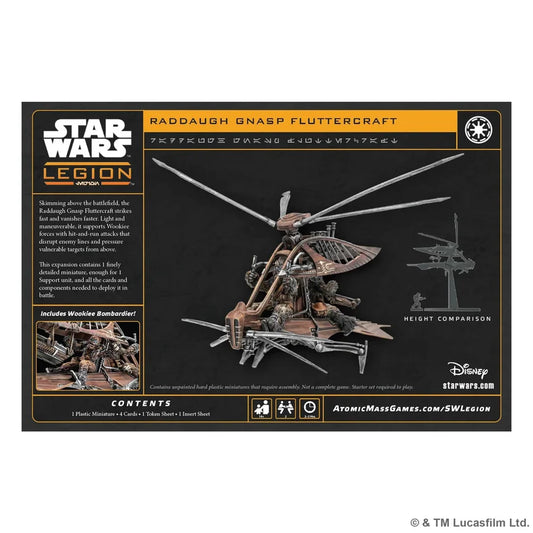 Star Wars Legion Raddaupgh Gnasp Fluttercraft