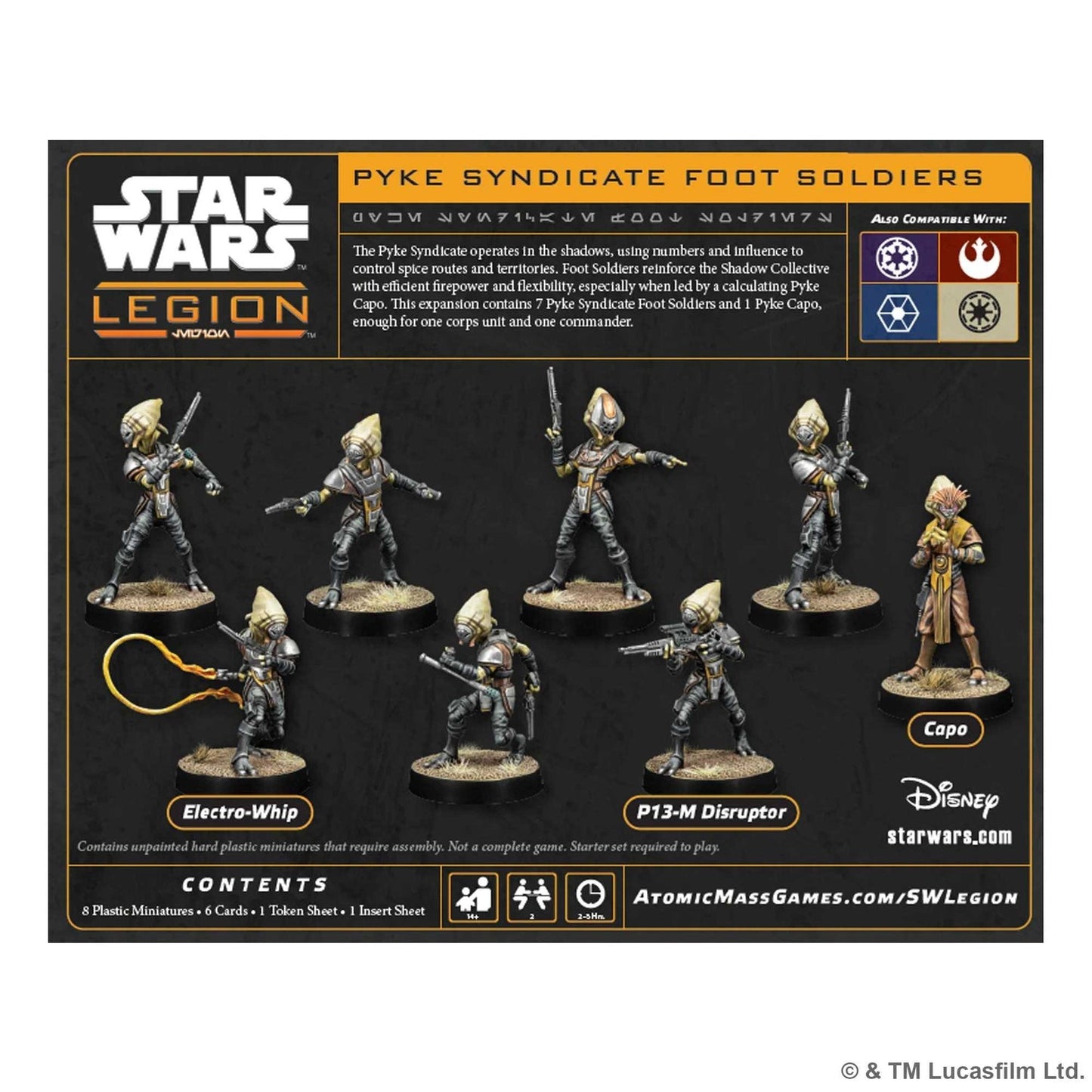 Star Wars Legion Pyke Syndicate Foot Soldiers