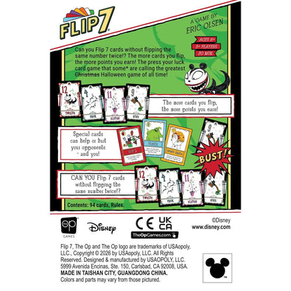 Flip 7 The Nightmare Before Christmas