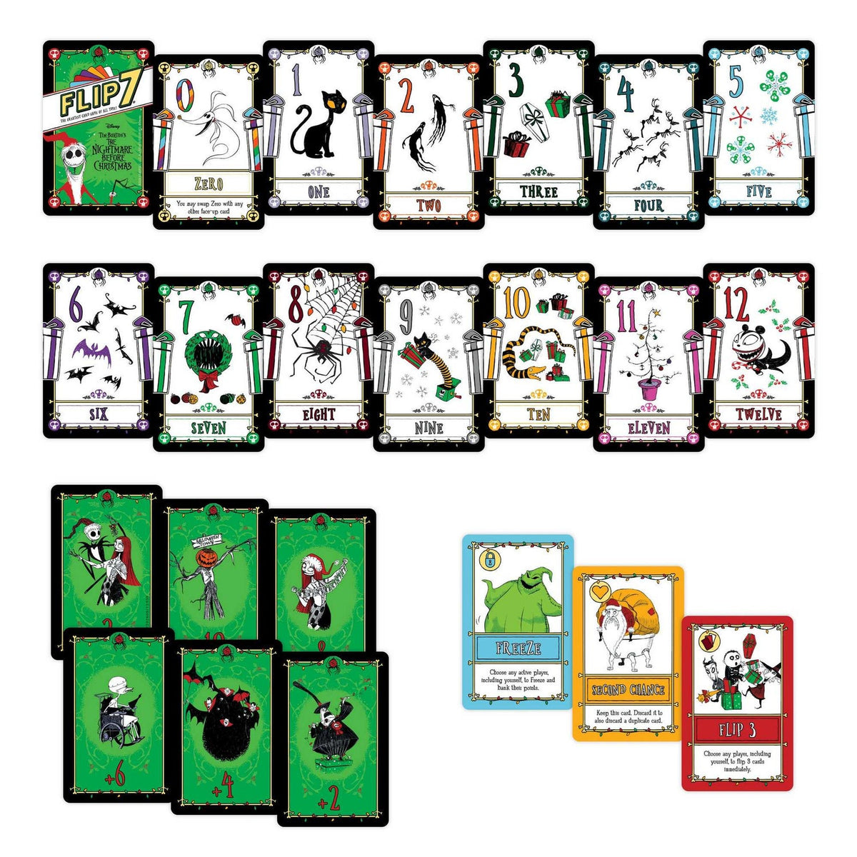 Flip 7 The Nightmare Before Christmas