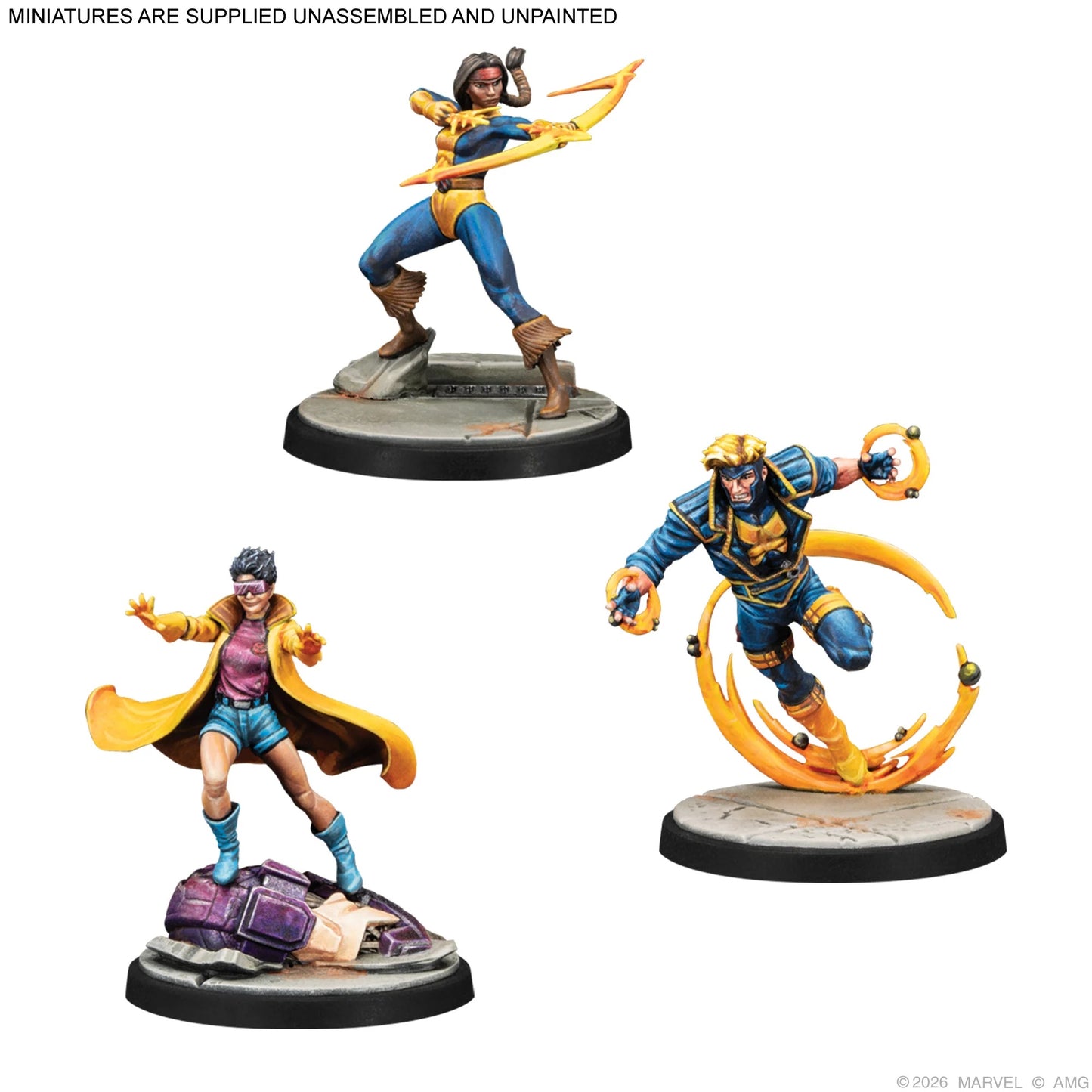 Marvel Crisis Protocol Mirage, Havok, Jubilee & Multiple Man