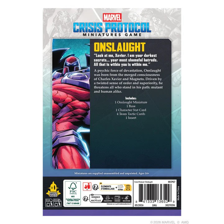 Marvel Crisis Protocol Onslaught Character Pack