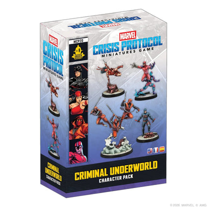 Marvel Crisis Protocol Criminal Underworld Character Pack