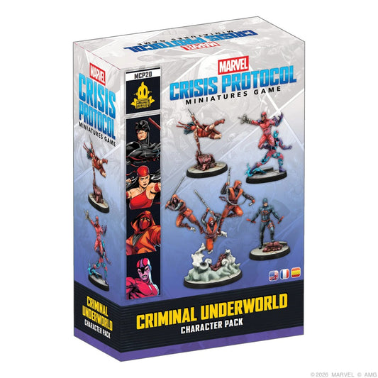 Marvel Crisis Protocol Criminal Underworld Character Pack