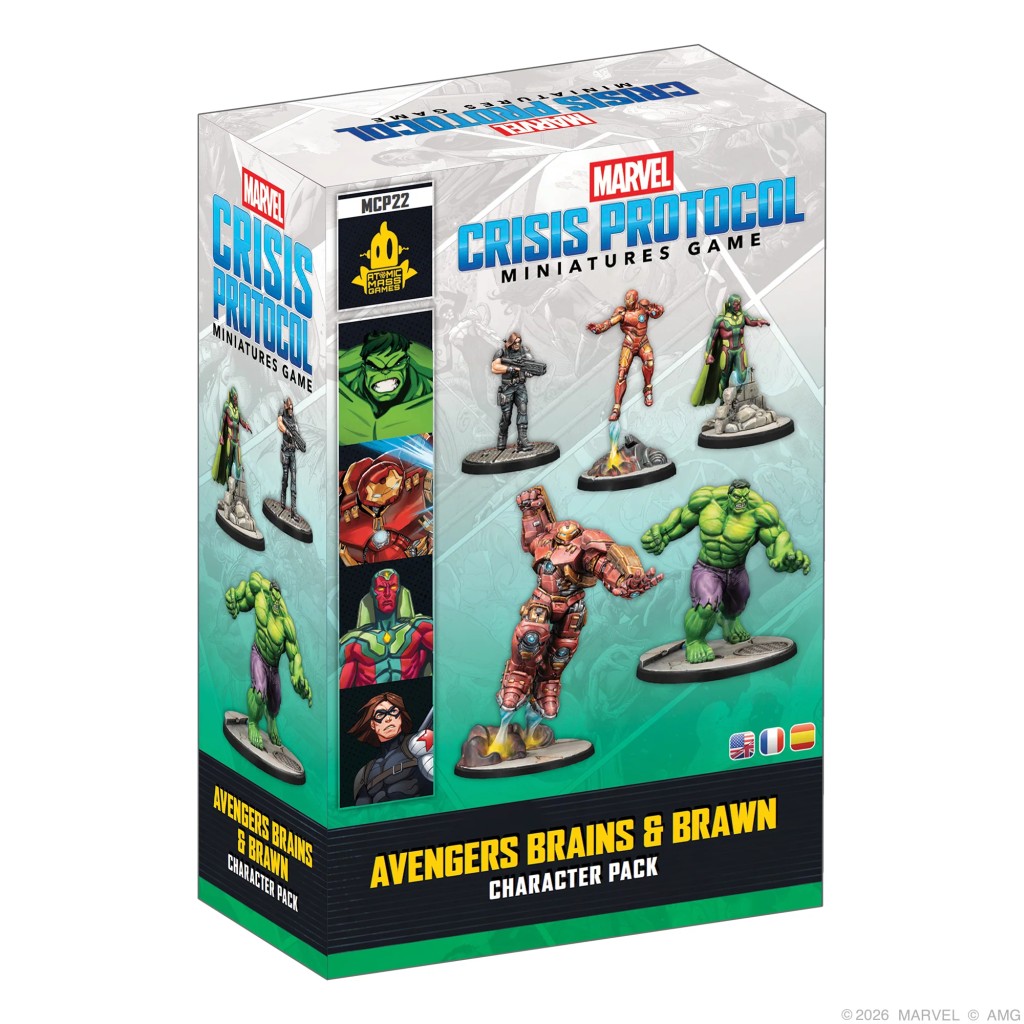 Marvel Crisis Protocol Avengers Brains & Brawn Character Pack