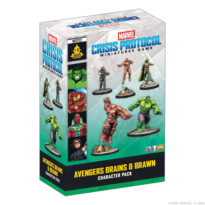 Marvel Crisis Protocol Avengers Brains & Brawn Character Pack