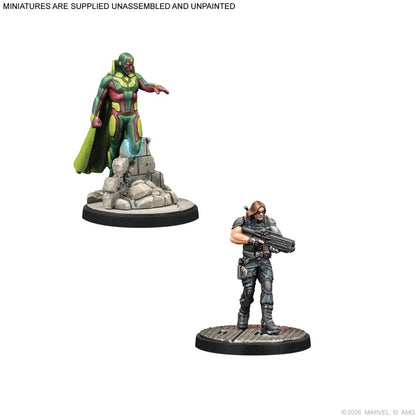 Marvel Crisis Protocol Avengers Brains & Brawn Character Pack