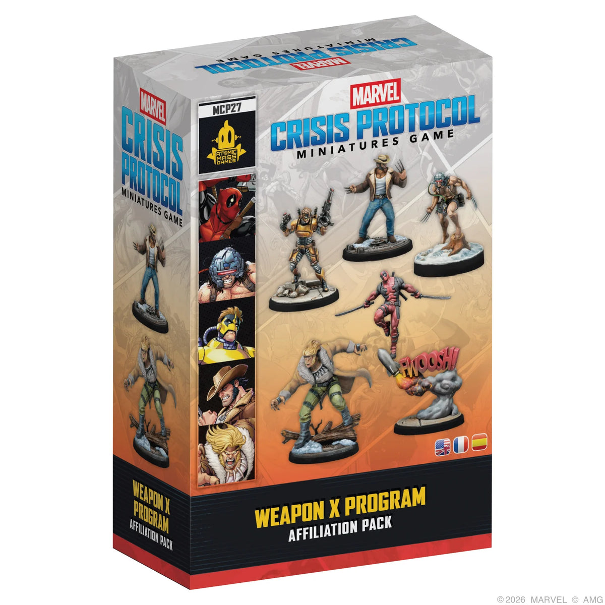 Marvel Crisis Protocol Weapon X Affiliation Pack