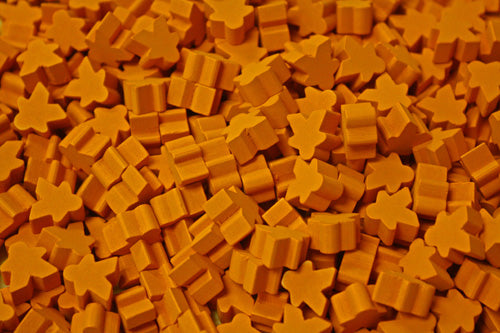 Orange mini meeple