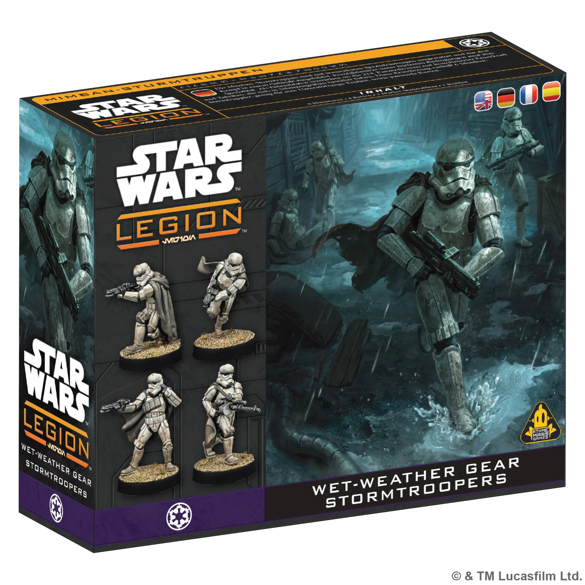 Star Wars Legion Wet-Weather Gear Stormtroopers