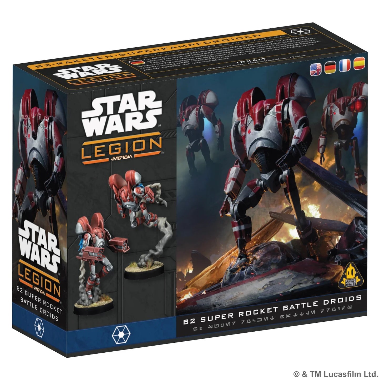 Star Wars Legion B2 Super Battle Droid Rocket Troopers