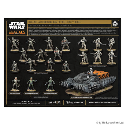 Star Wars: Legion 224th Armored Division Army Box