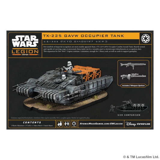 Star Wars Legion TX-225 GAVw Occupier Tank